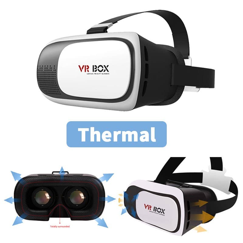 แว่นตาVR Box 3D 2.0 แว่นดูหนัง Glasses Headset  VR สำหรับสมาร์ทโฟนทุกรุ่น