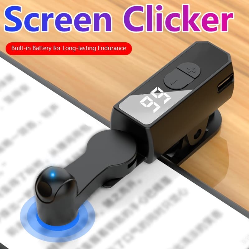 หน้าจอ Auto Clicker สําหรับแอพโทรศัพท์สมาร์ทวิดีโอ Live Streaming Gadget สมาร์ทโฟนหน้าจอเกม Touch ขาตั้งกล้องหน้าจอ Tapper อุปกรณ์