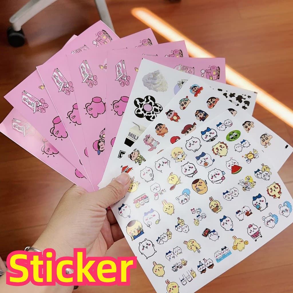 สติกเกอร์ PVC  ลายวัตถุ สไตล์เรโทร สําหรับตกแต่งสมุดภาพ อัลบั้มรูปภาพ แล็ปท็อป  กระเป๋าเดินทาง สมุดภาพ DIY.