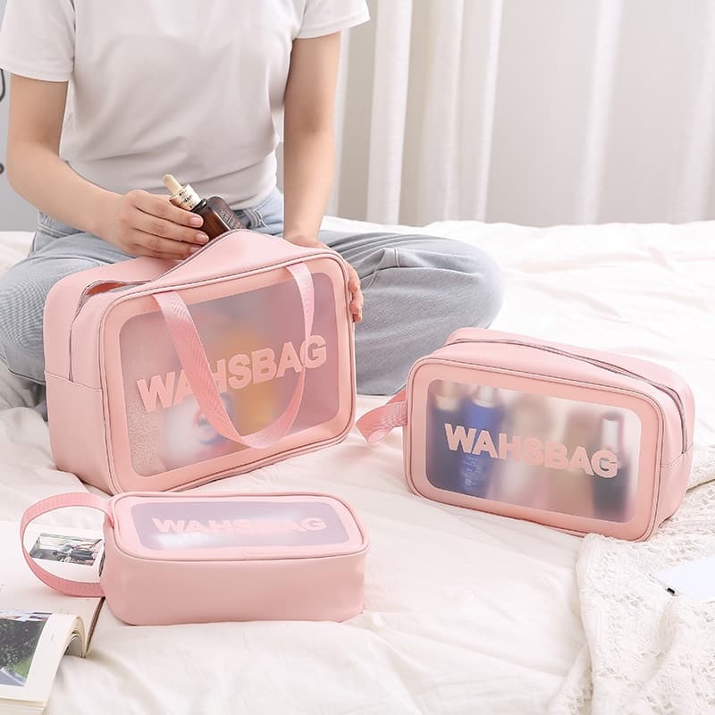 Washbag กระเป๋าใส่เครื่องสำอาง กระเป๋าถือ กันน้ำ